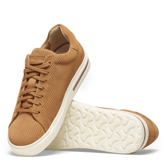 NEW BIRKENSTOCK Bend Low, Suede Embossed, Corduroy Cork Brown, 7 - 7.5 / 38 - Picture 3 of 7